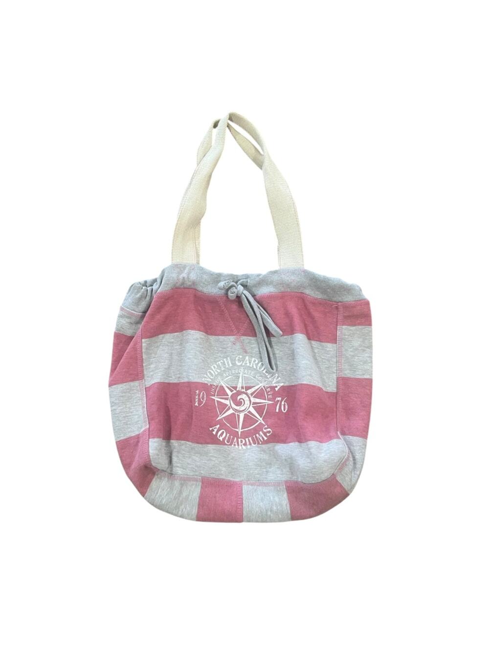 MV Sport Beachbomber Bag Reversible Pink Yellow Hobo Pink Gray Yellow Beach Tote
